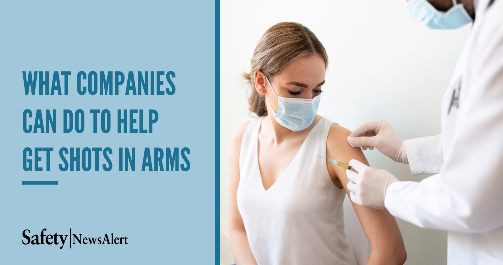 what companies can do to help get shots in arms