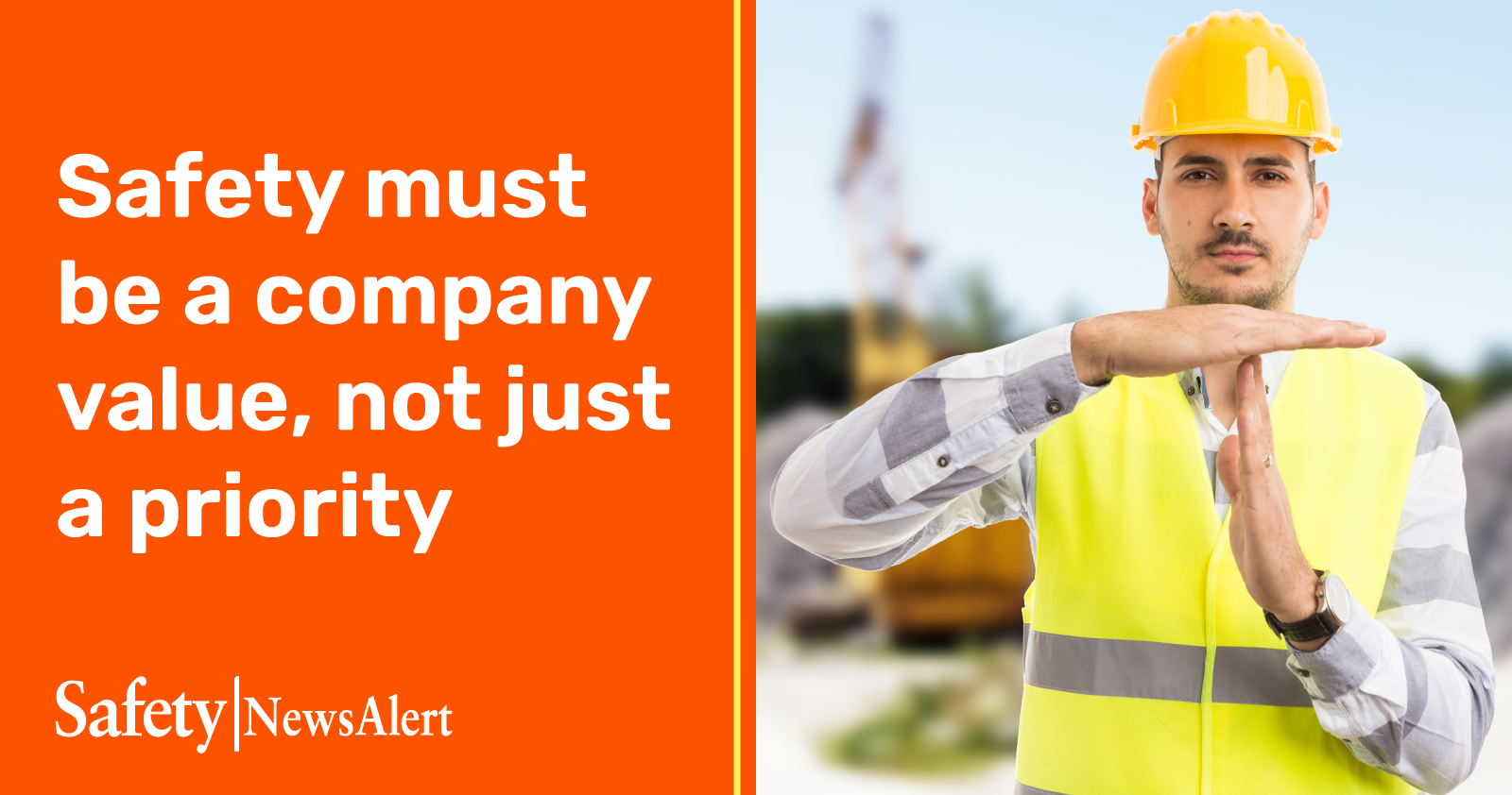 safety must be a company value not just a priority