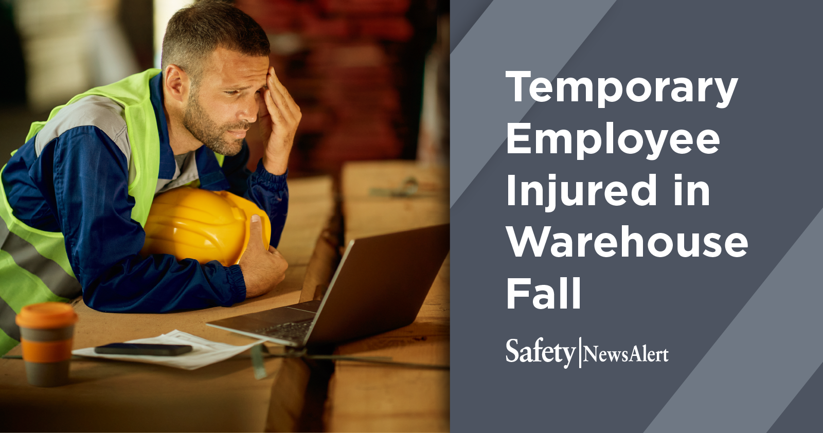 Temporary Employee injured in warehouse fall
