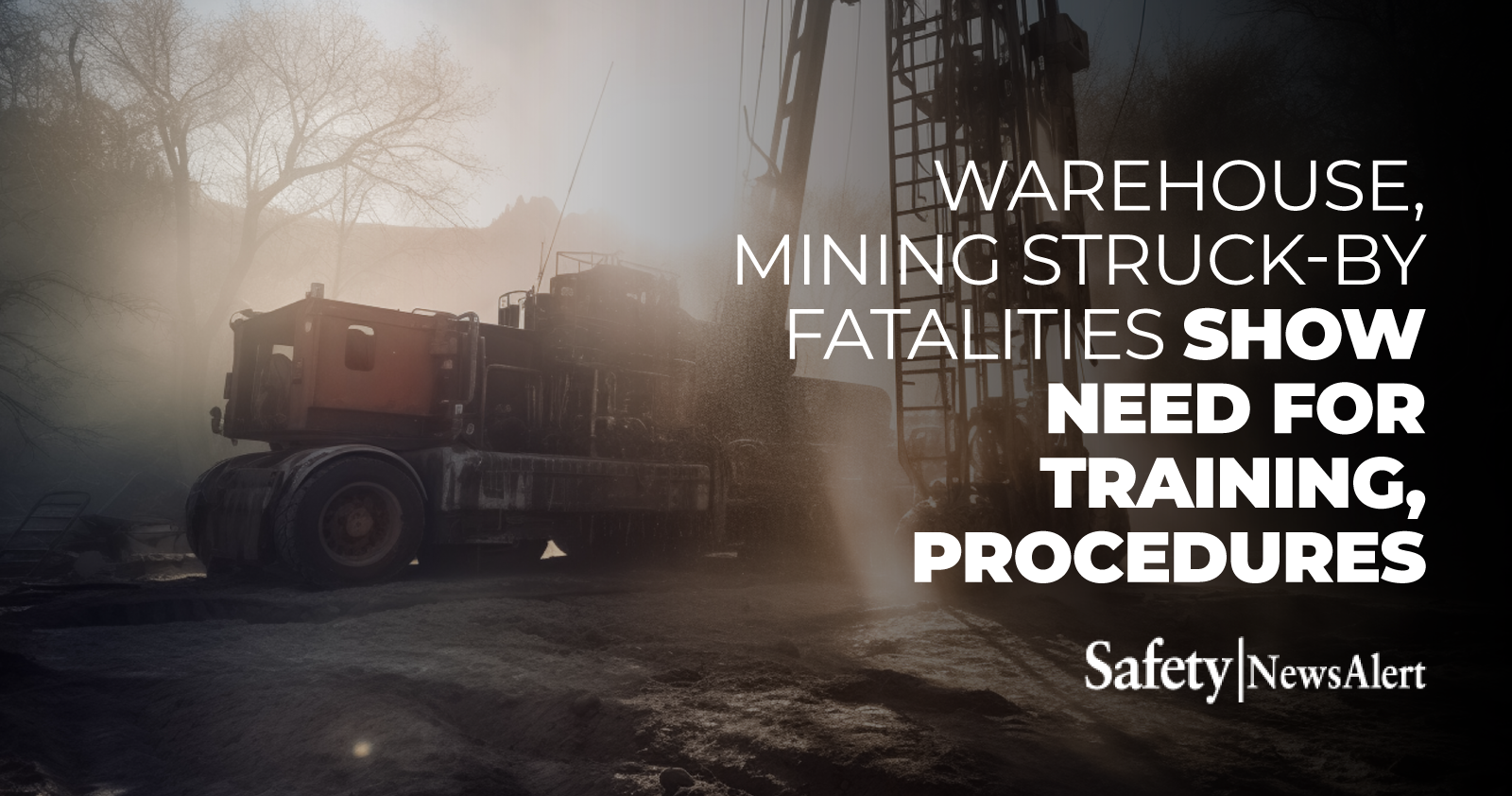 Warehouse, mining struck-by fatalities show need for training, procedures