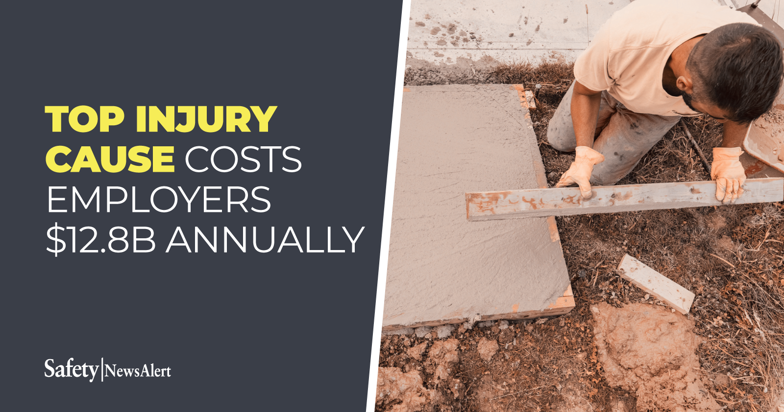 Top injury cause costs employers $12.8B annually